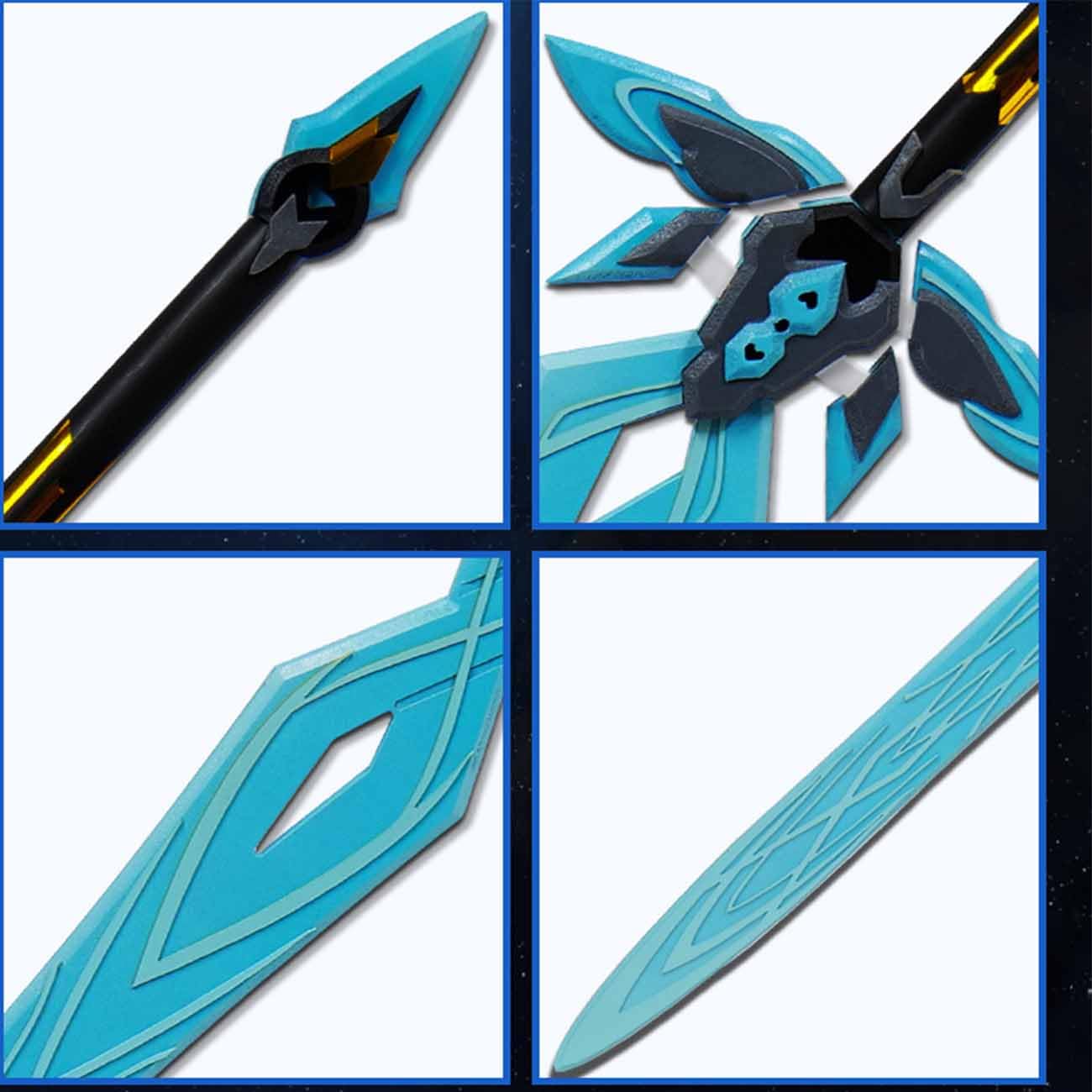 Amazon.co.jp: [HAOJEE]ホタル(サム)コスプレ道具 剣 流萤武器 崩壊